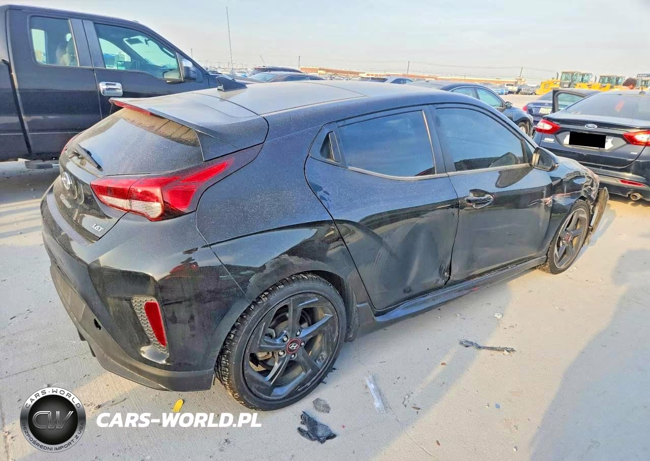 2019 Hyundai Veloster Turbo 1.6T VIN:KMHTH6AB5KU002178 - 3