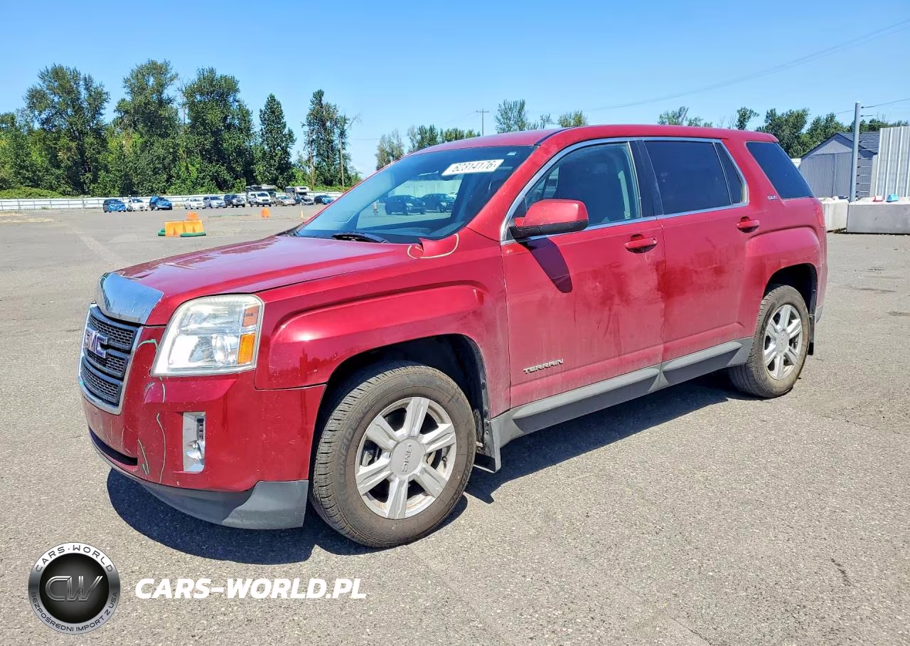 2015 GMC Terrain Sle VIN:2GKALMEK8F6123076 - 1