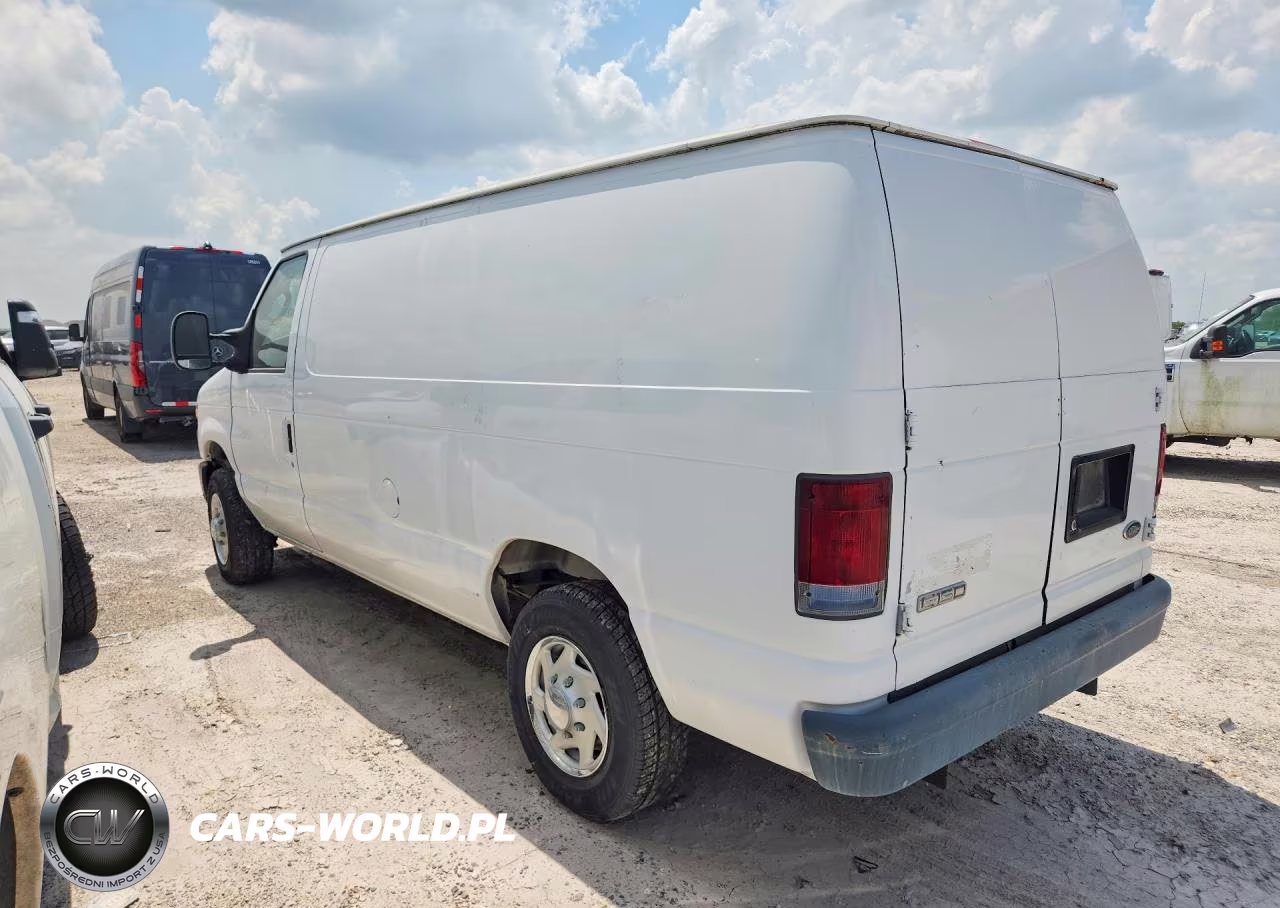 2008 Ford E150 Delivery Van VIN:1FTNE14W68DA36937 - 2