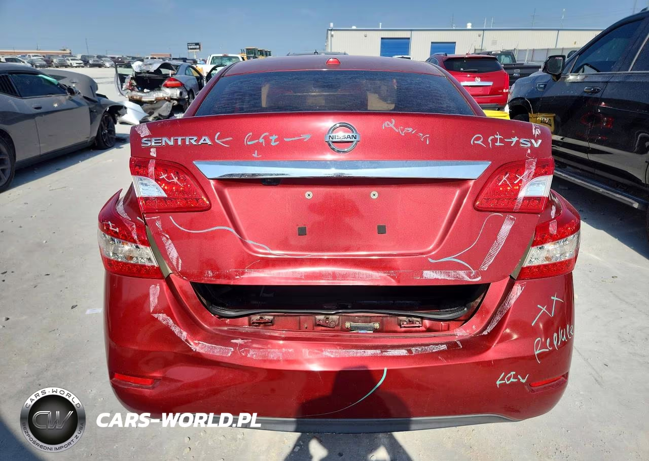 2015 Nissan Sentra S VIN:3N1AB7AP0FL670651 - 6