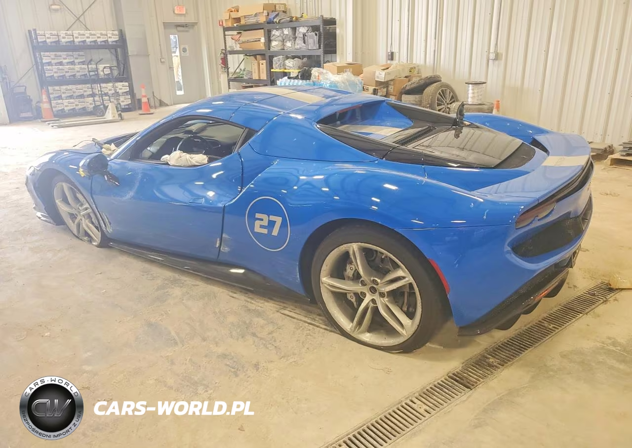 2024 Ferrari 296 Gts VIN:ZFF01SMA0R0301135 - 2