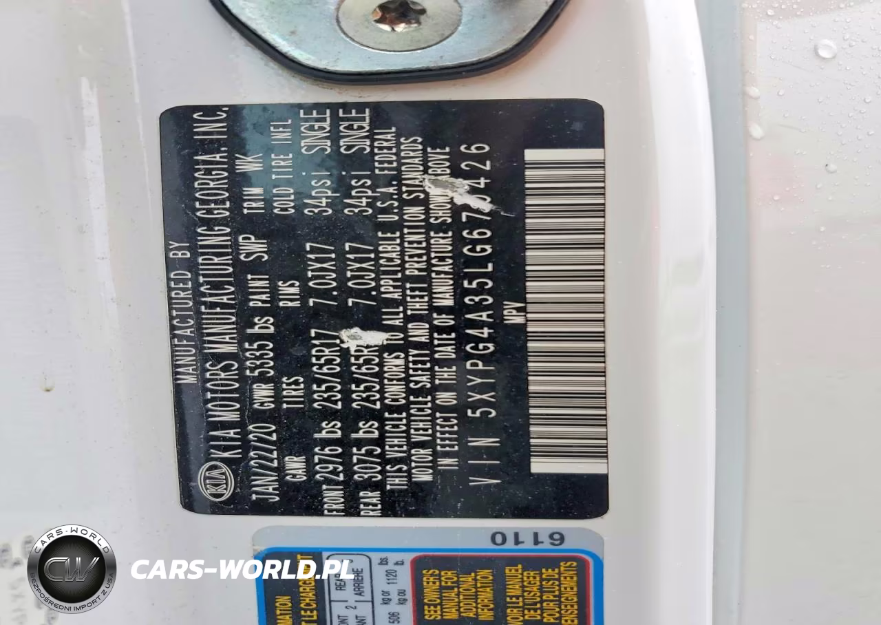 2020 Kia Sorento Lx VIN:5XYPG4A35LG670426 - 13