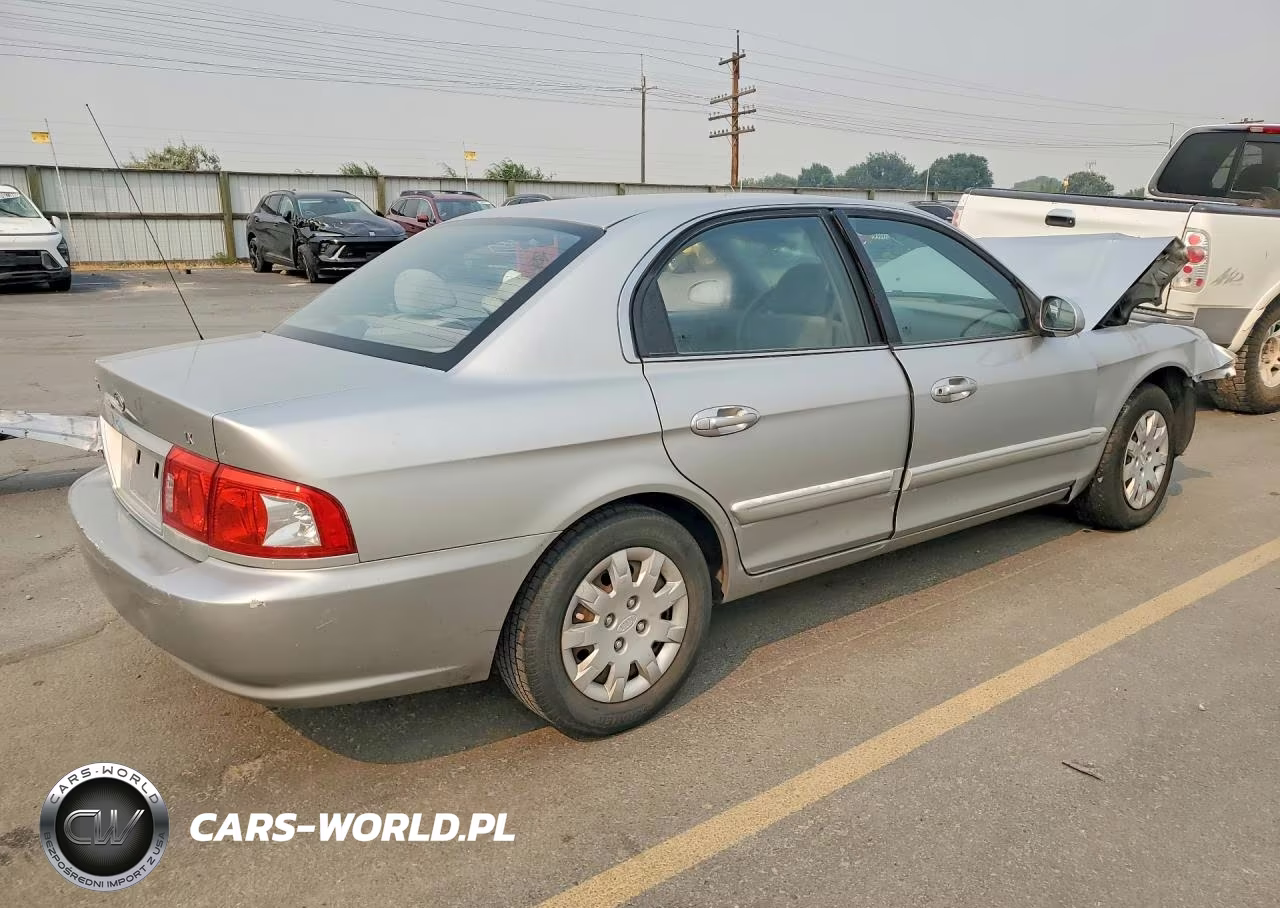 2004 Kia Optima Lx VIN:KNAGD126145316328 - 3