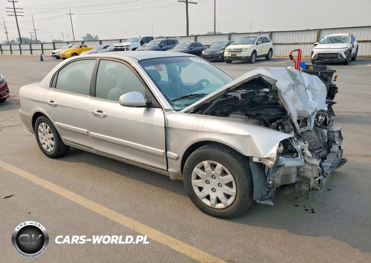 2004 Kia Optima Lx VIN:KNAGD126145316328 - 4