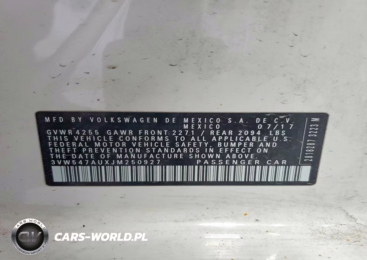 2018 Volkswagen Gti S VIN:3VW547AUXJM250927 - 13