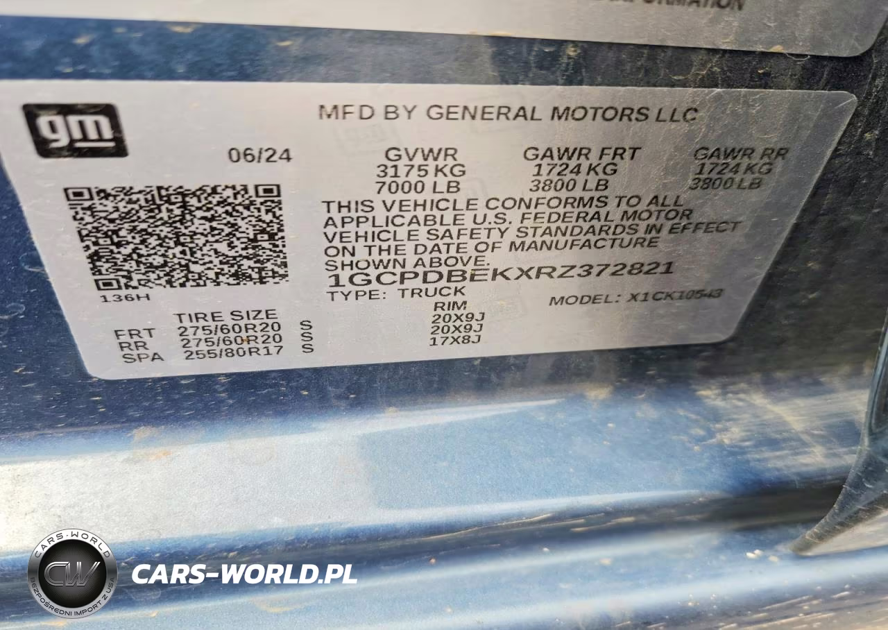 2024 Chevrolet Silverado K1500 Custom VIN:1GCPDBEKXRZ372821 - 13