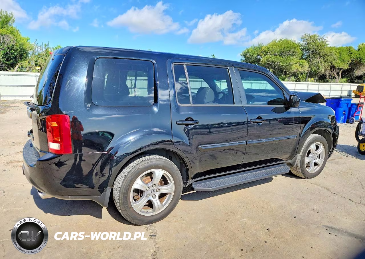 2014 Honda Pilot Exl VIN:5FNYF3H59EB022445 - 3