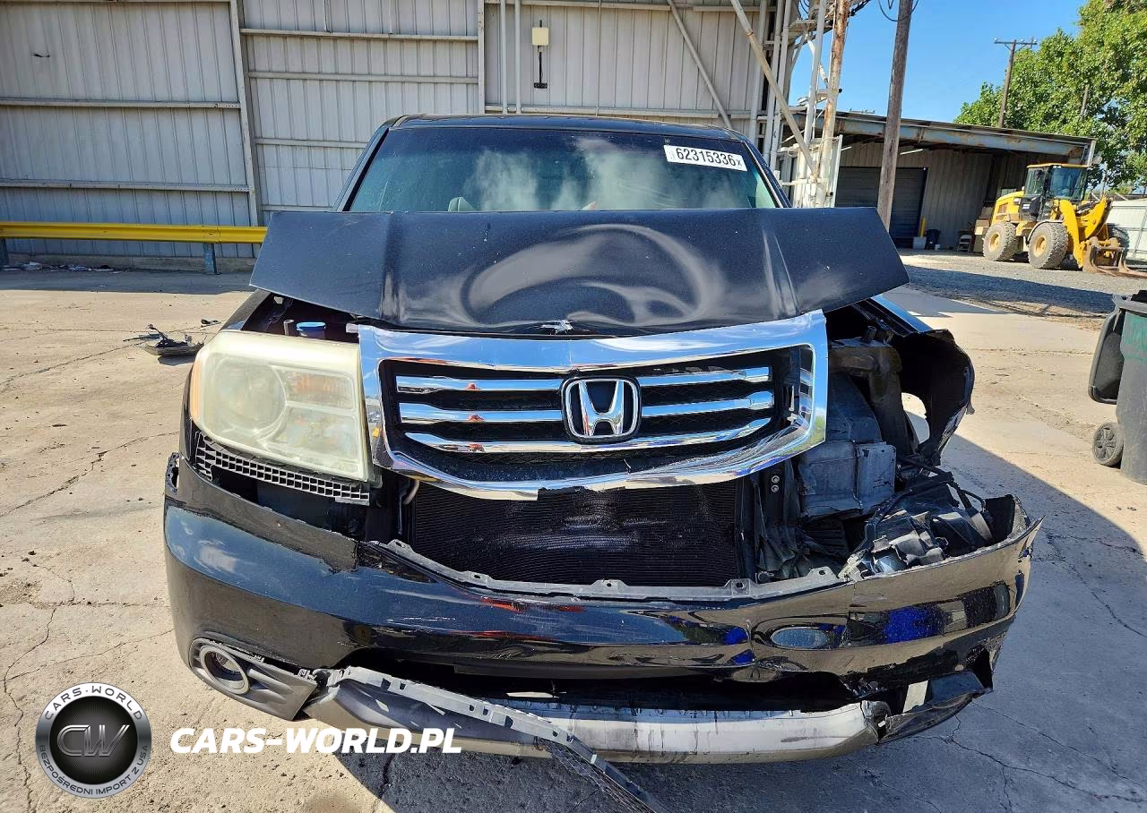 2014 Honda Pilot Exl VIN:5FNYF3H59EB022445 - 5