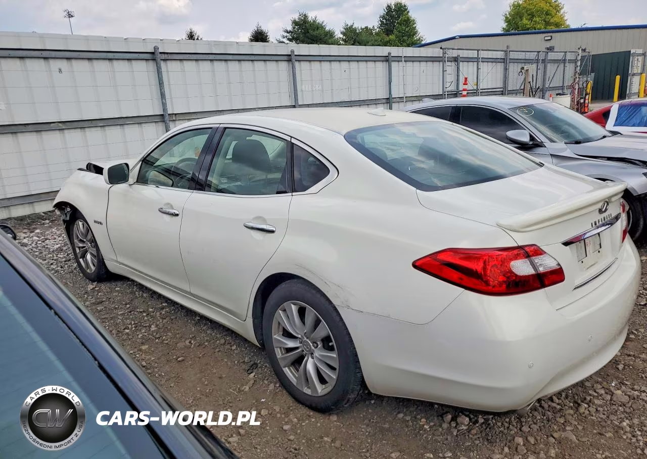 2013 Infiniti M35H Base VIN:JN1EY1AP9DM650124 - 2