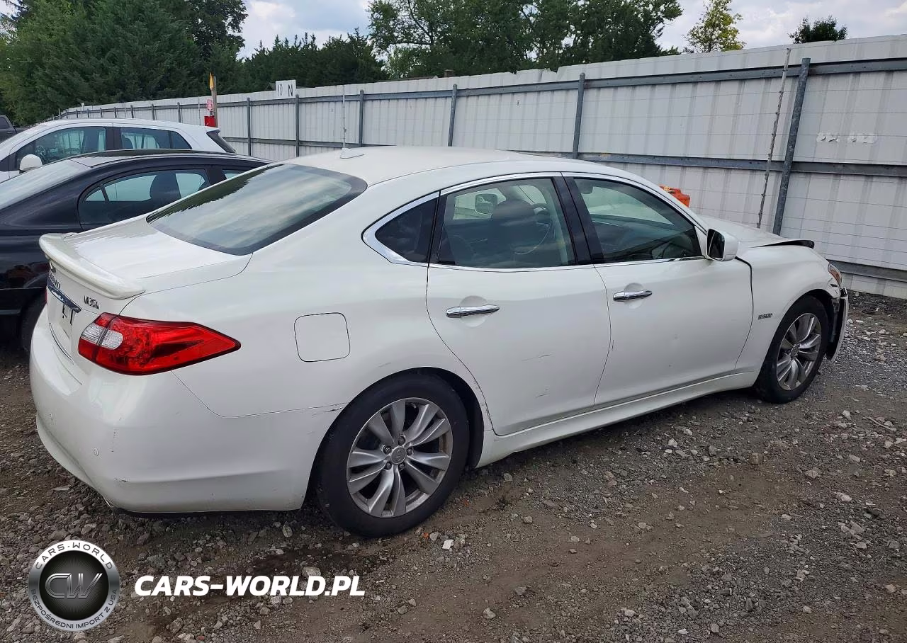 2013 Infiniti M35H Base VIN:JN1EY1AP9DM650124 - 3