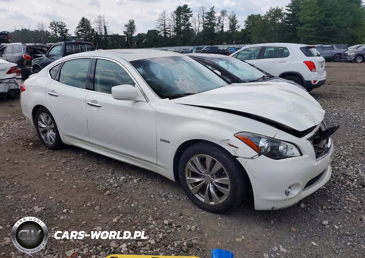 2013 Infiniti M35H Base VIN:JN1EY1AP9DM650124 - 4