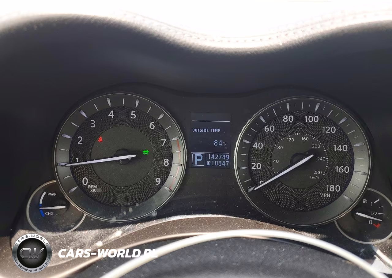 2013 Infiniti M35H Base VIN:JN1EY1AP9DM650124 - 9