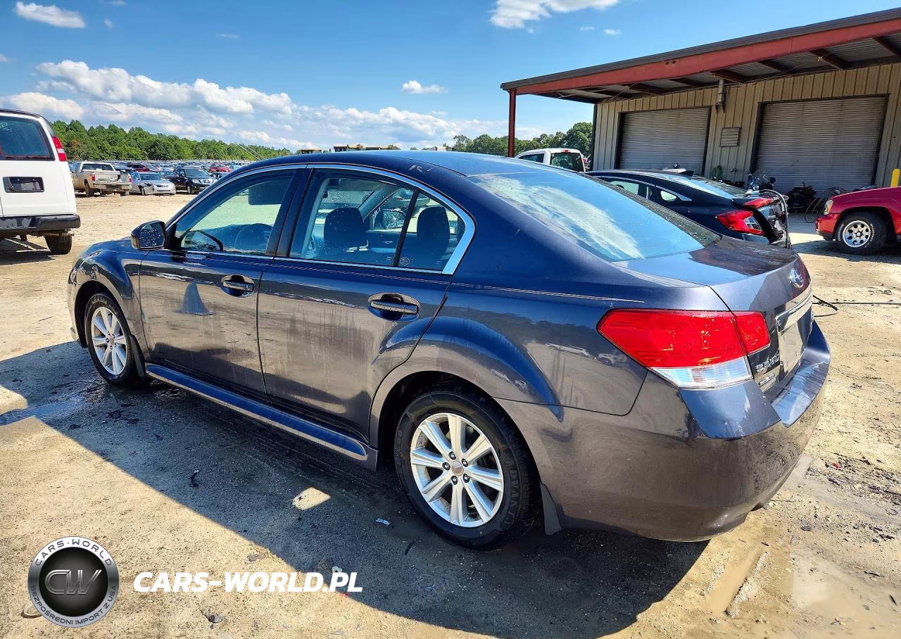 2012 Subaru Legacy 2.5I Premium VIN:4S3BMBC61C3041975 - 2