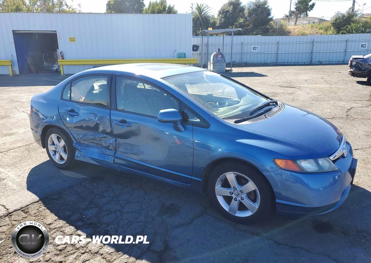 2007 Honda Civic Ex VIN:JHMFA16817S005943 - 4