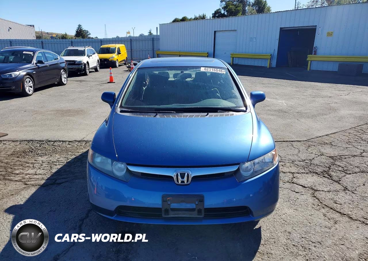 2007 Honda Civic Ex VIN:JHMFA16817S005943 - 5