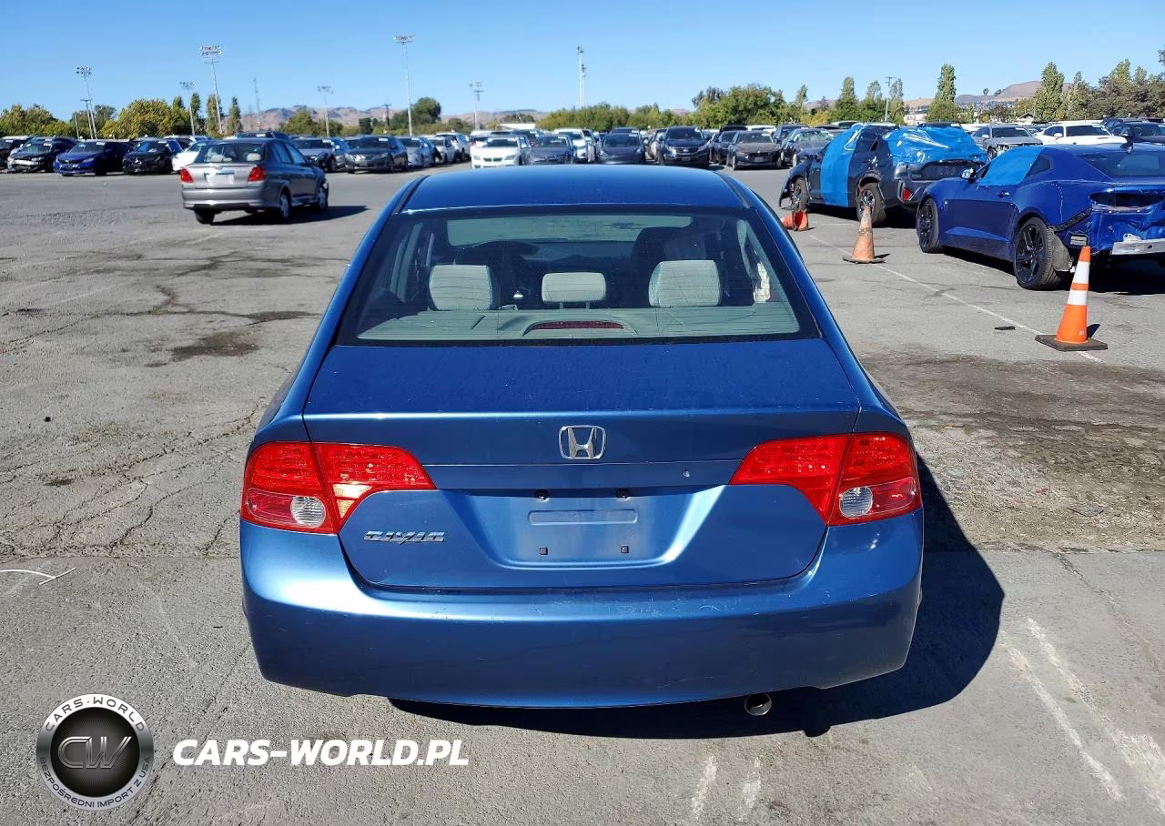 2007 Honda Civic Ex VIN:JHMFA16817S005943 - 6