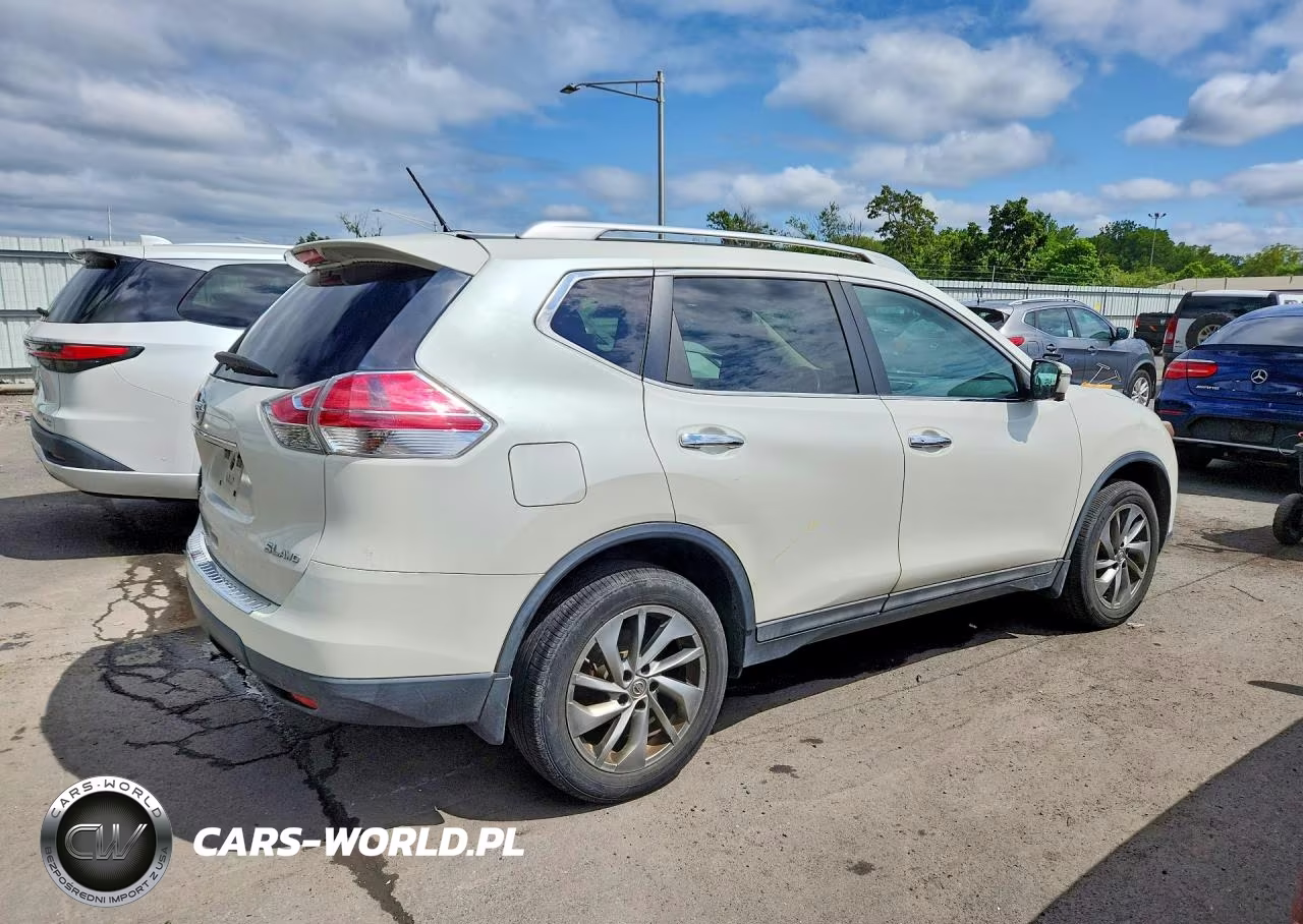 2015 Nissan Rogue Sl VIN:5N1AT2MVXFC819341 - 3