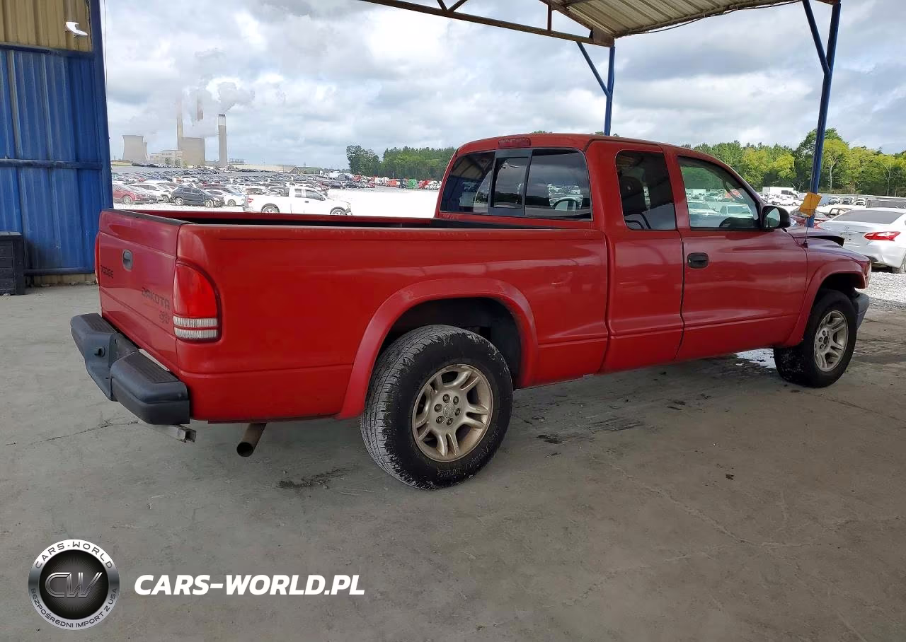 2004 Dodge Dakota Sxt VIN:1D7GL12K74S627059 - 3