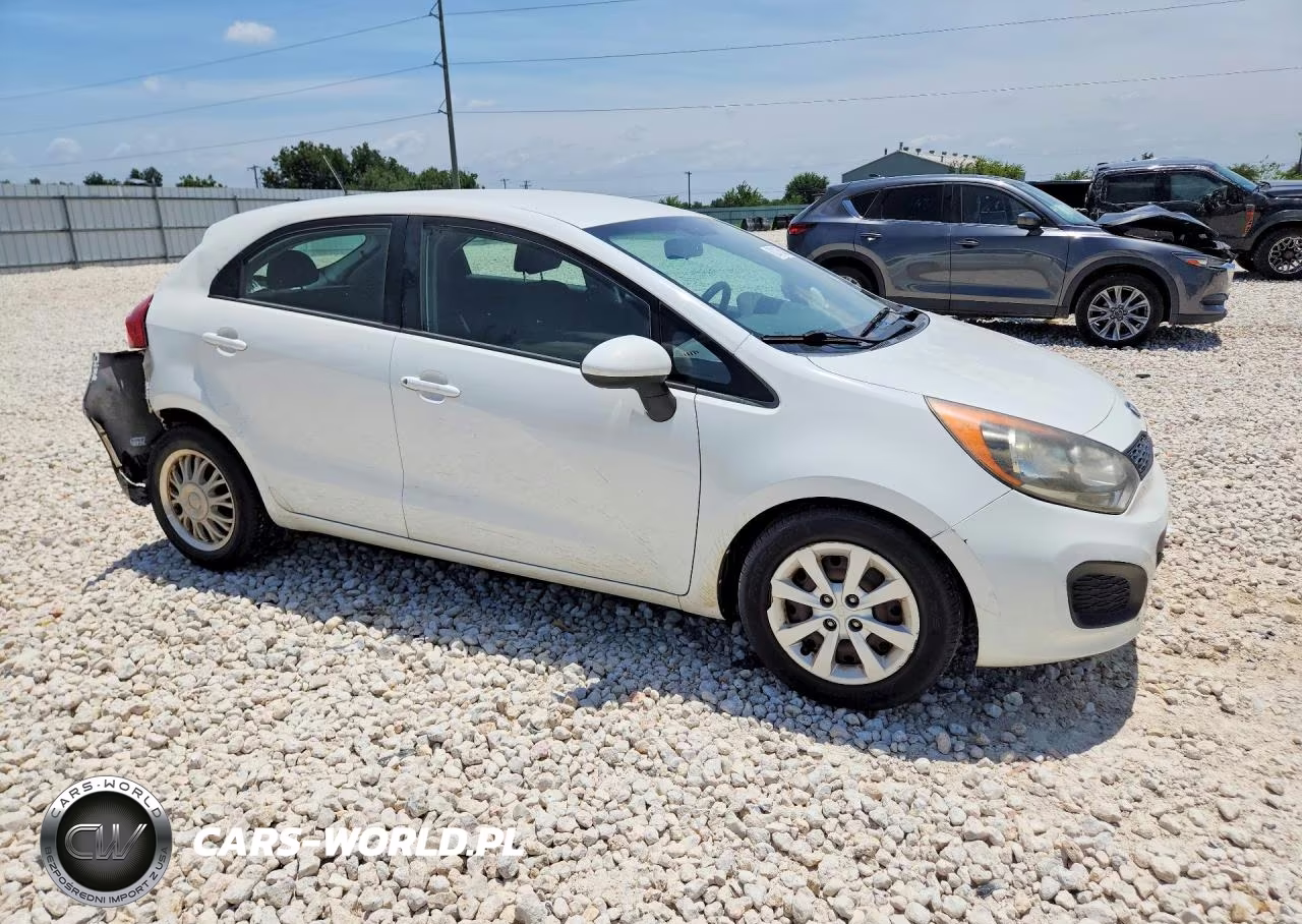 2013 Kia Rio Lx VIN:KNADM5A32D6262520 - 4