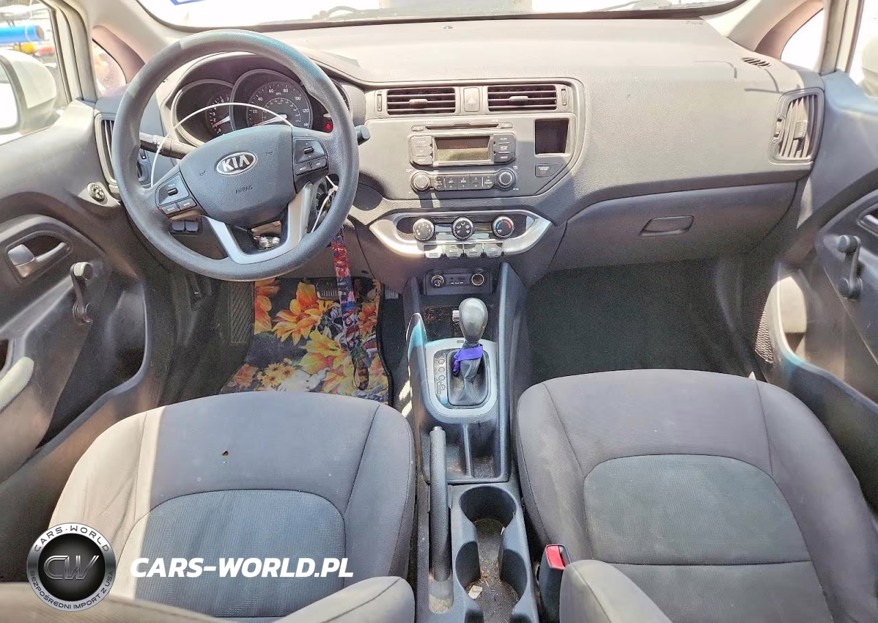 2013 Kia Rio Lx VIN:KNADM5A32D6262520 - 8