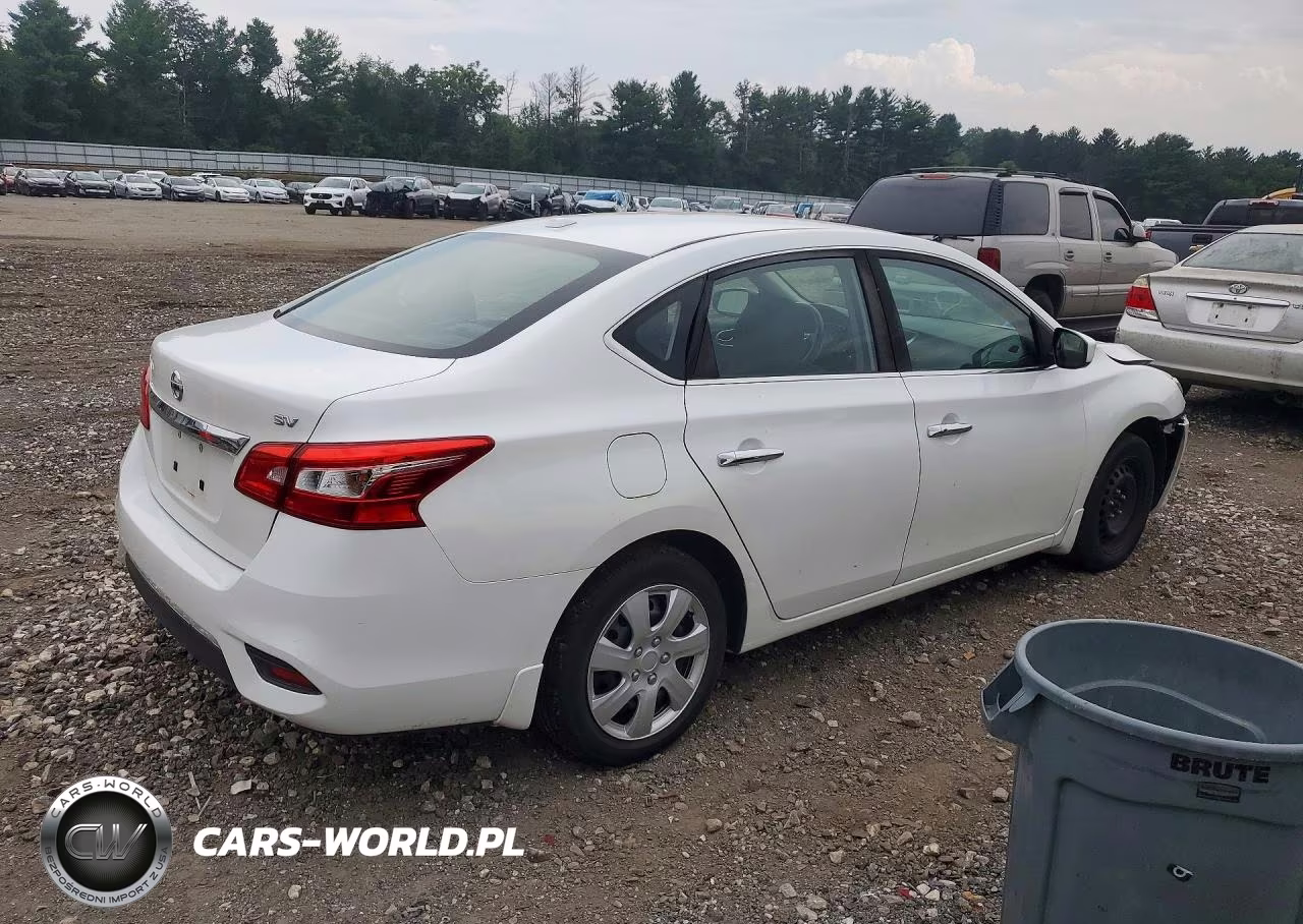 2017 Nissan Sentra Sv VIN:3N1AB7AP5HY332586 - 3