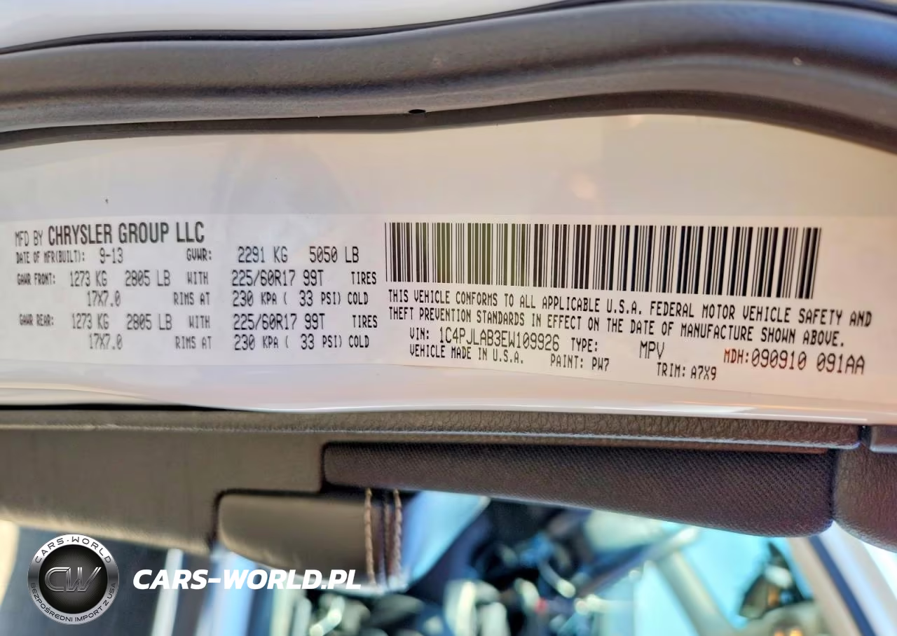 2014 Jeep Cherokee Sport VIN:1C4PJLAB3EW109926 - 13