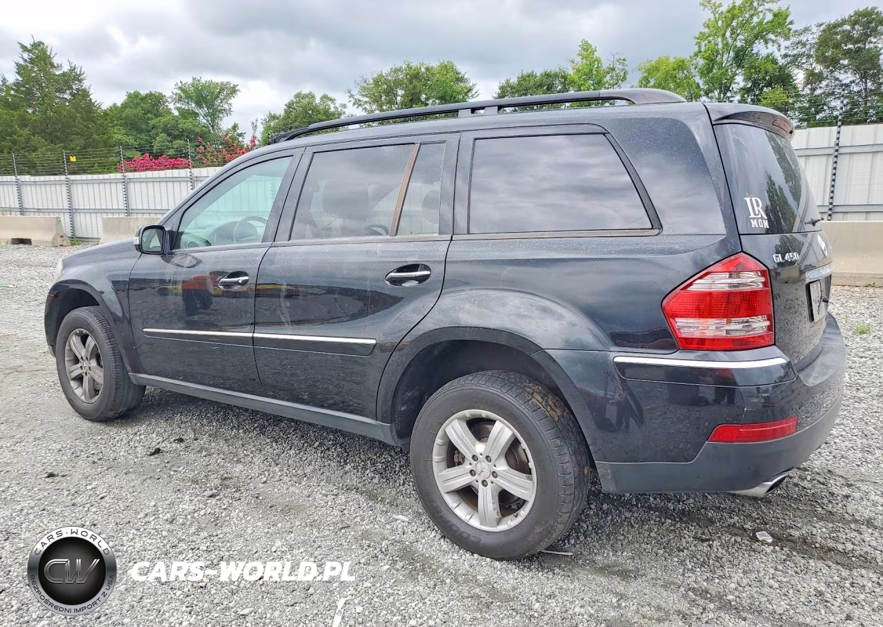 2007 Mercedes-Benz Gl 450 4Matic VIN:4JGBF71E37A144300 - 2