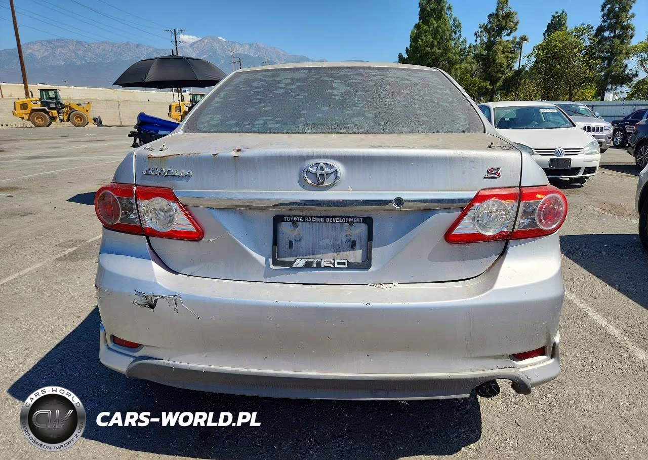 2011 Toyota Corolla S VIN:2T1BU4EE1BC681660 - 6