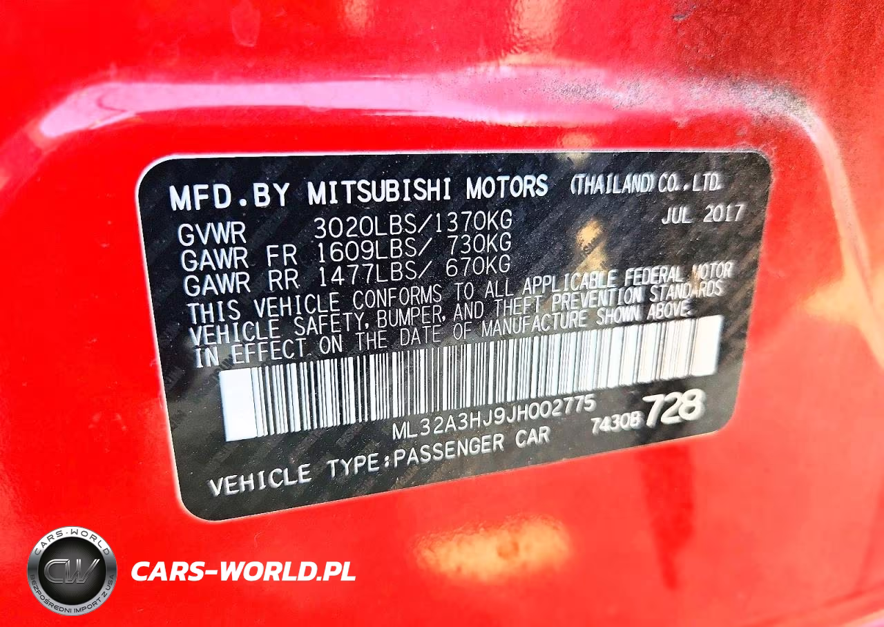 2018 Mitsubishi Mirage Es VIN:ML32A3HJ9JH002775 - 12