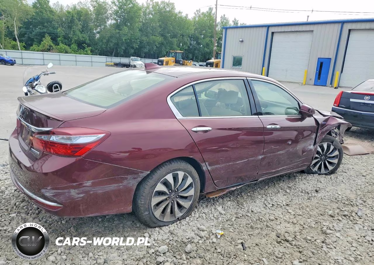 2017 Honda Accord Hybrid Exl VIN:JHMCR6F50HC027975 - 3