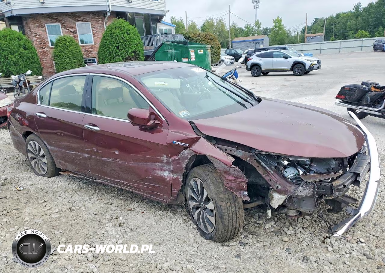 2017 Honda Accord Hybrid Exl VIN:JHMCR6F50HC027975 - 4