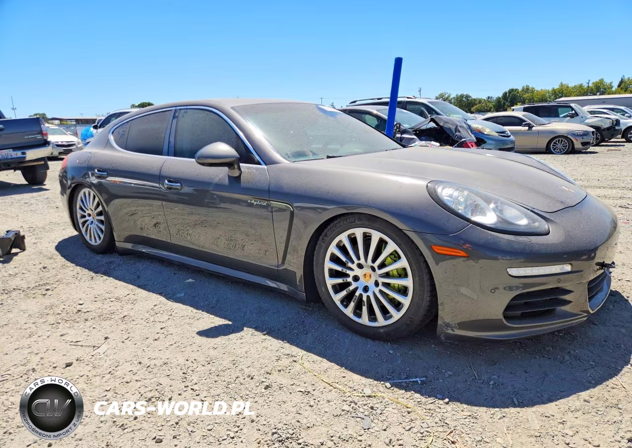 2015 Porsche Panamera Se Hybrid VIN:WP0AD2A76FL040283 - 4