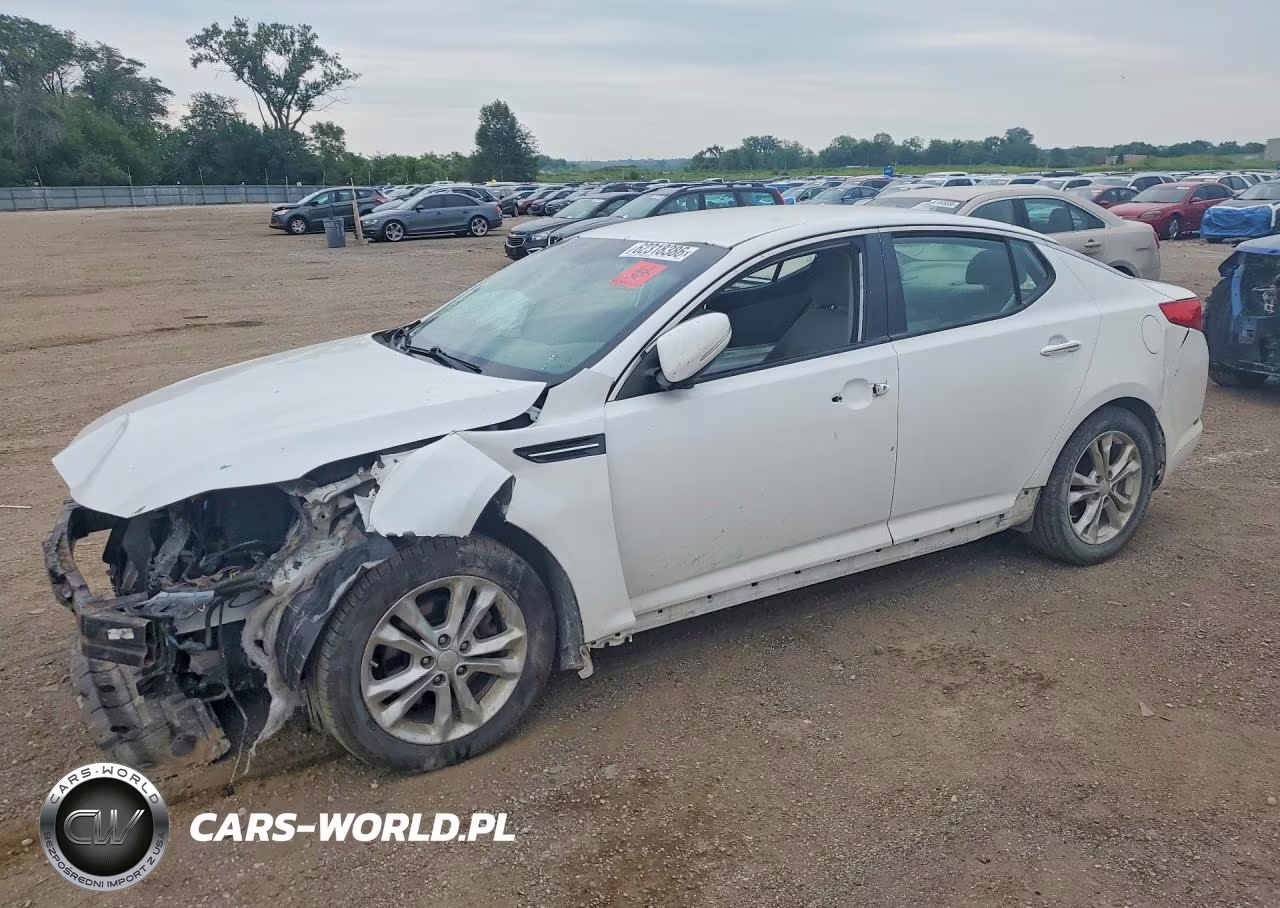 2013 Kia Optima Lx VIN:5XXGM4A71DG225120 - 1