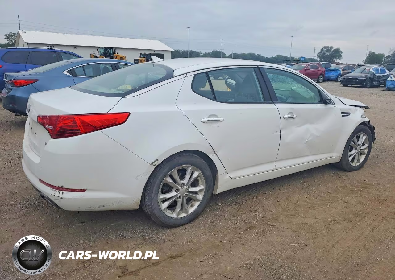 2013 Kia Optima Lx VIN:5XXGM4A71DG225120 - 3