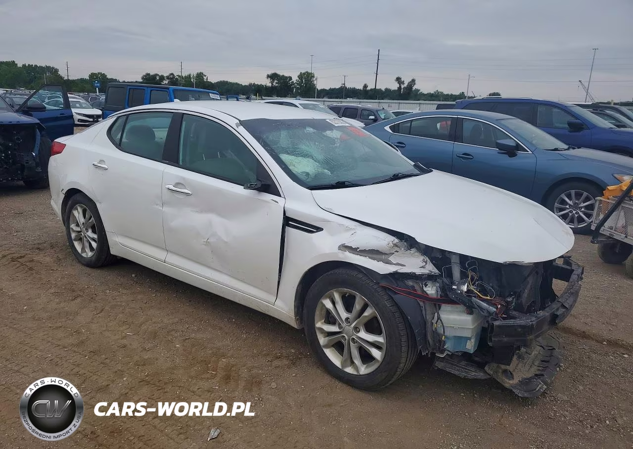2013 Kia Optima Lx VIN:5XXGM4A71DG225120 - 4
