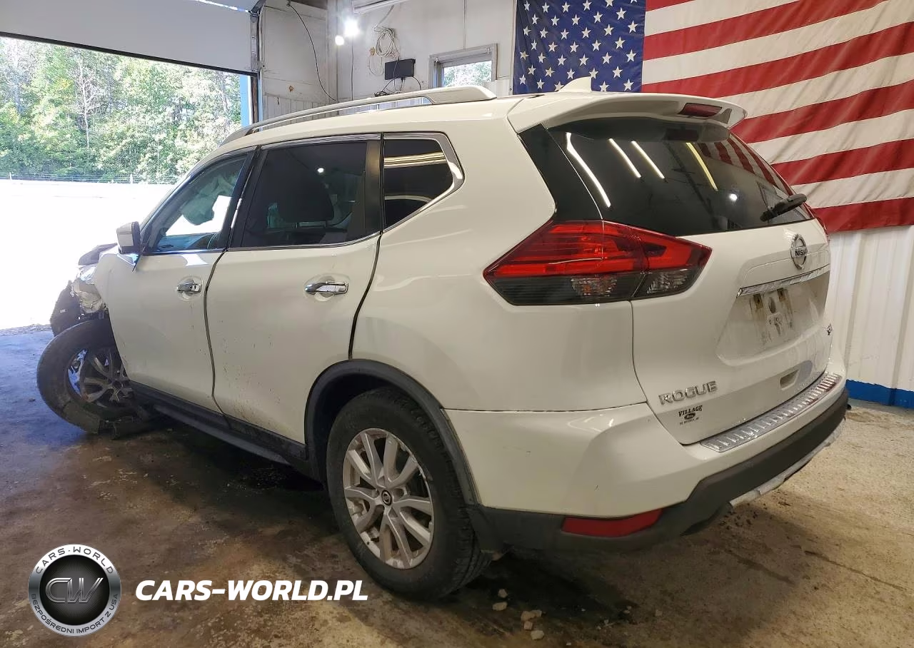 2017 Nissan Rogue Sv VIN:KNMAT2MV6HP597476 - 2