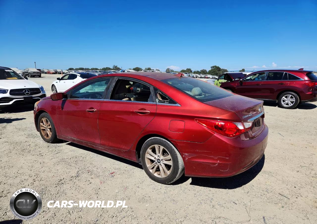 2013 Hyundai Sonata Gls VIN:5NPEB4AC1DH646429 - 2