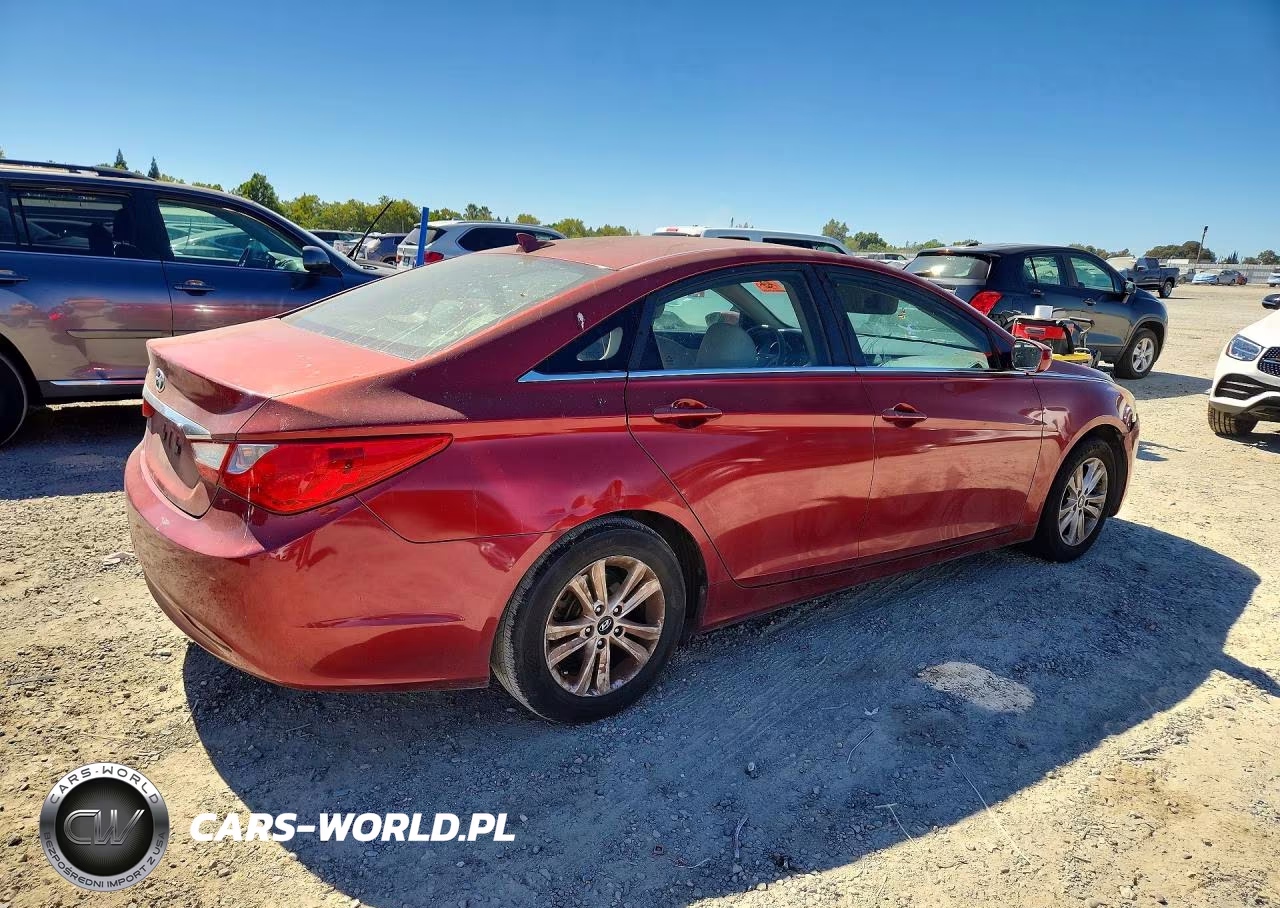 2013 Hyundai Sonata Gls VIN:5NPEB4AC1DH646429 - 3