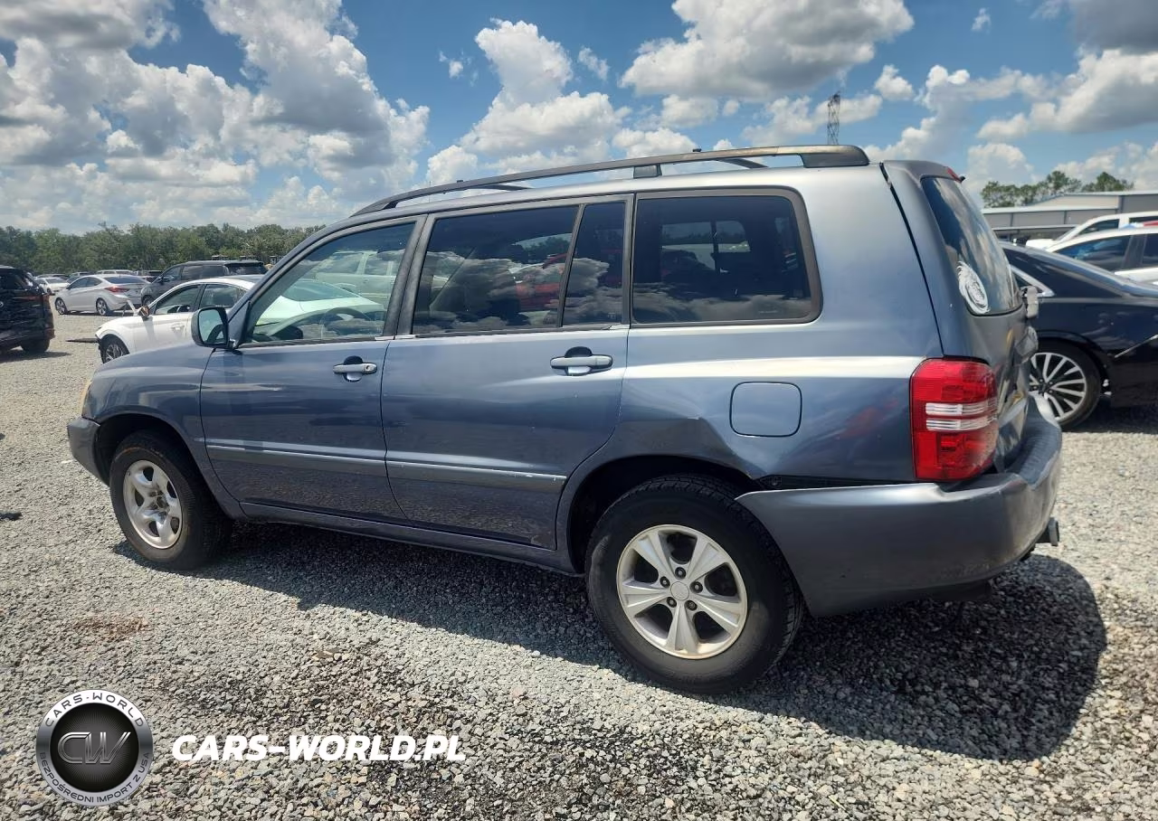 2001 Toyota Highlander Base VIN:JTEGF21A510025585 - 2