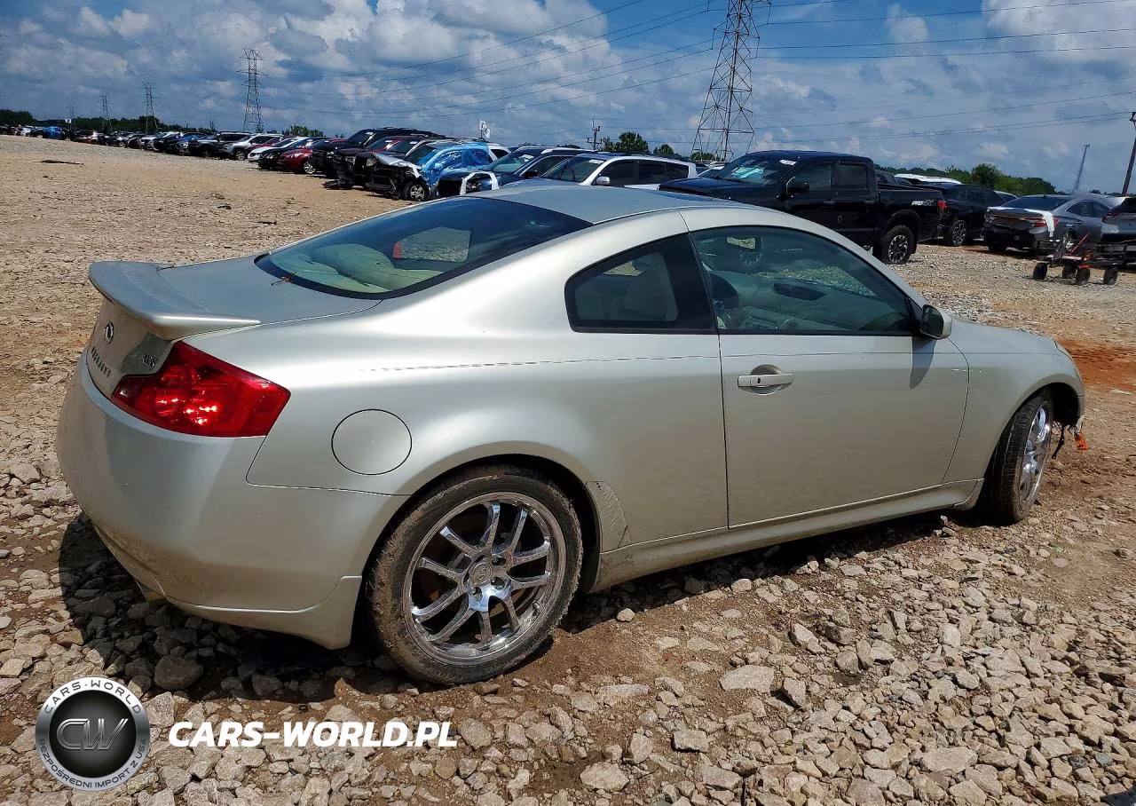 2006 Infiniti G35 Base VIN:JNKCV54E16M721638 - 3