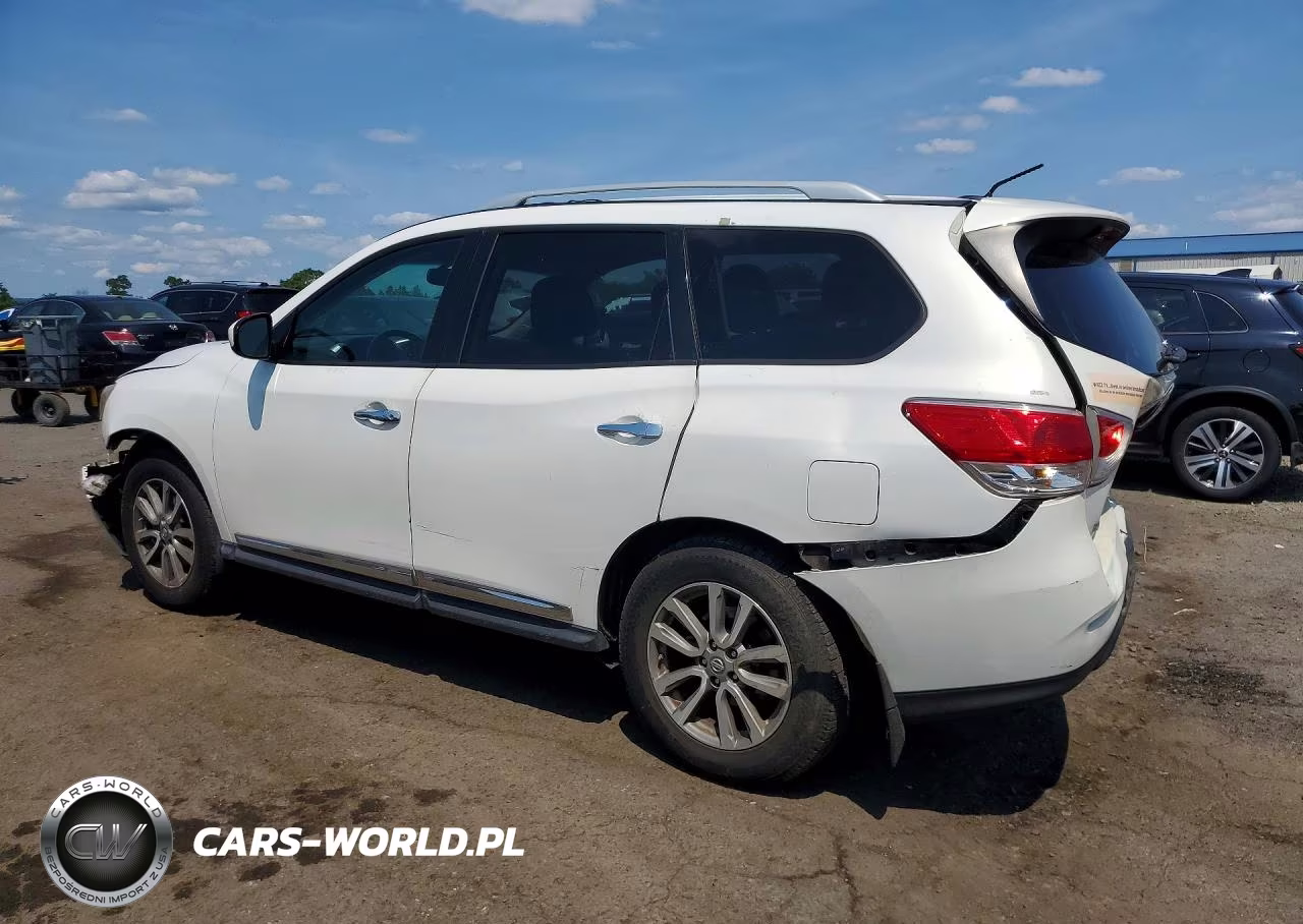 2014 Nissan Pathfinder Sl VIN:5N1AR2MM6EC605824 - 2