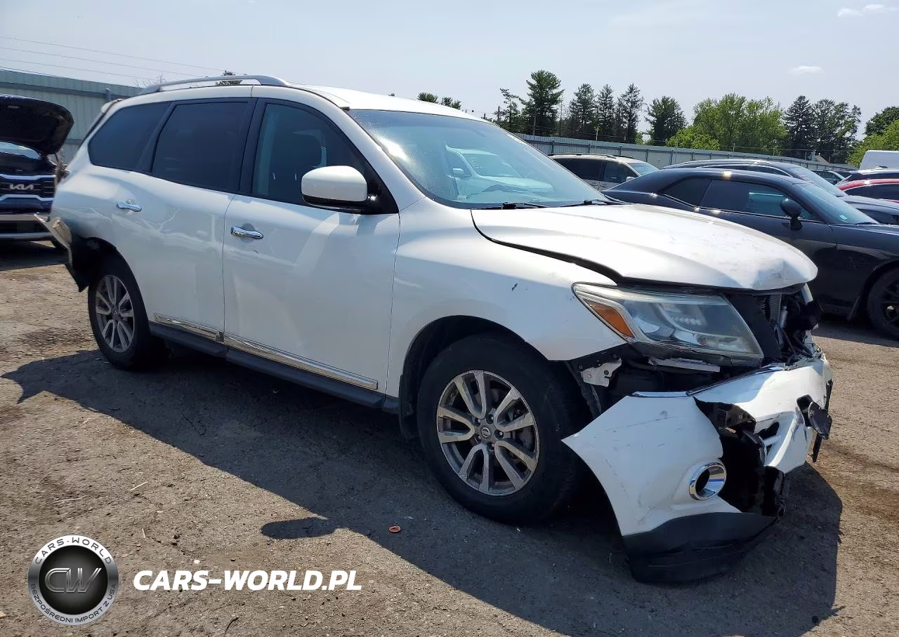 2014 Nissan Pathfinder Sl VIN:5N1AR2MM6EC605824 - 4