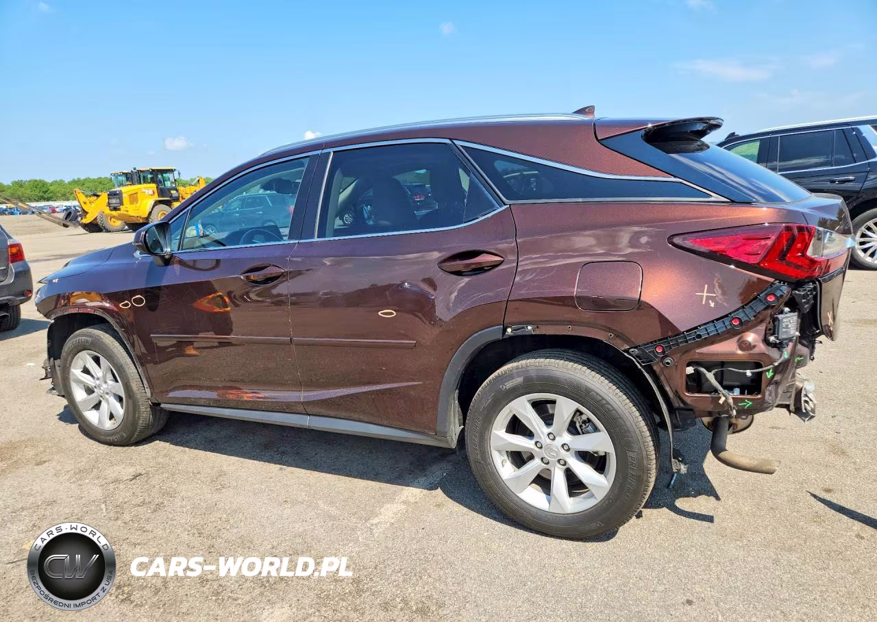 2017 Lexus Rx 350 Base VIN:2T2BZMCA4HC113344 - 2