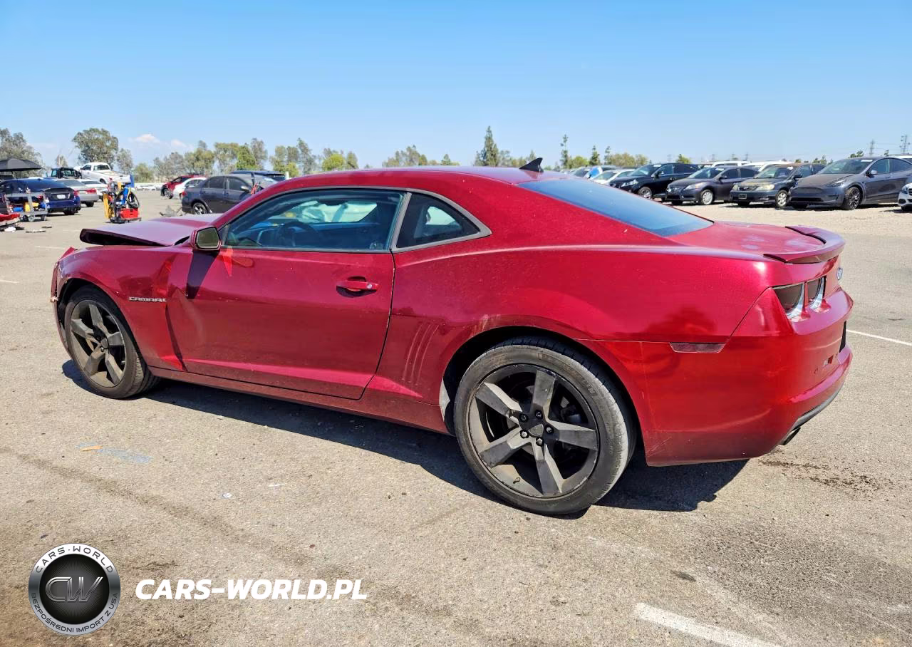 2011 Chevrolet Camaro Lt VIN:2G1FC1ED1B9126520 - 2