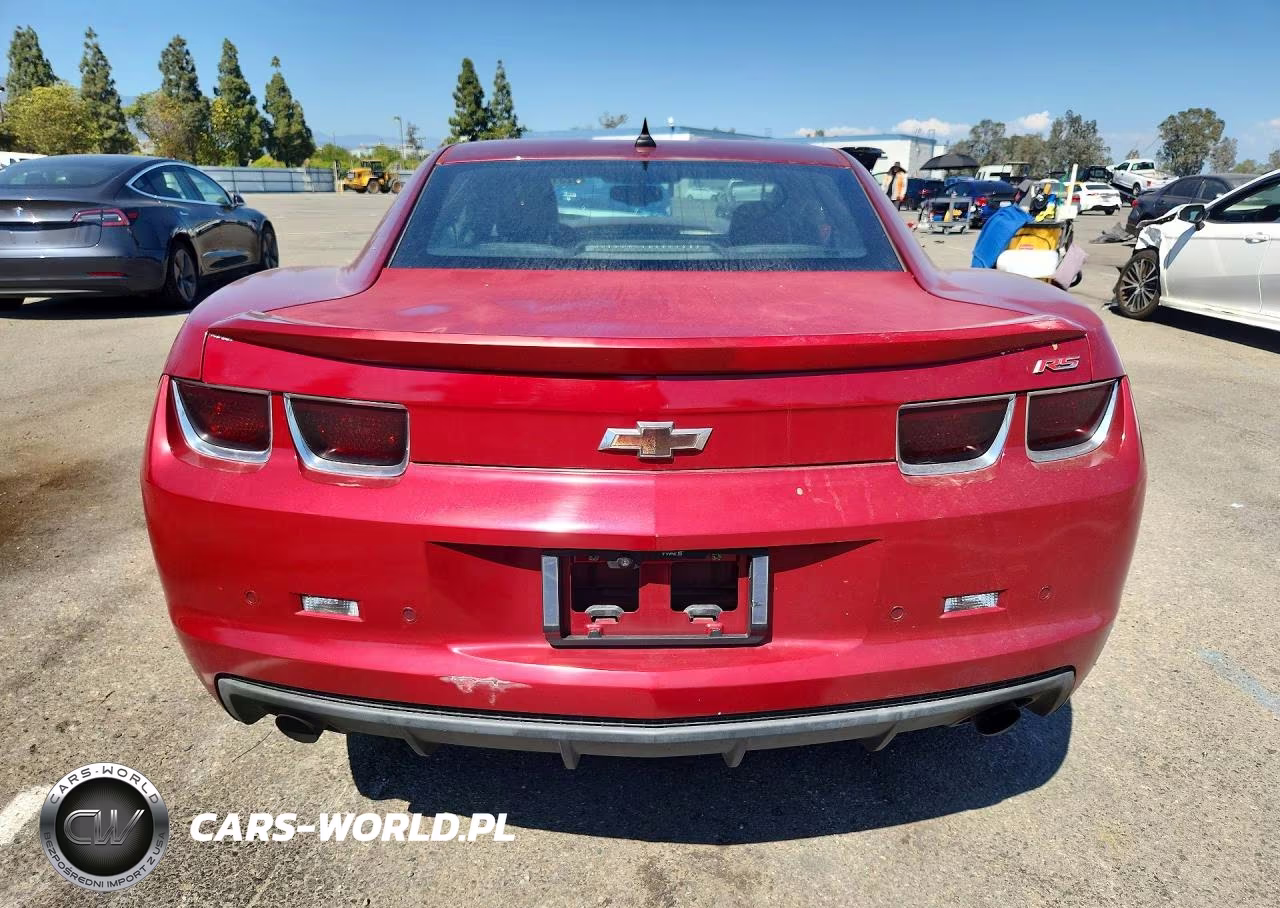 2011 Chevrolet Camaro Lt VIN:2G1FC1ED1B9126520 - 6