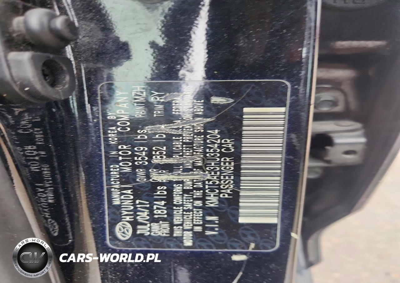 2017 Hyundai Accent Se VIN:KMHCT5AE3HU354204 - 12