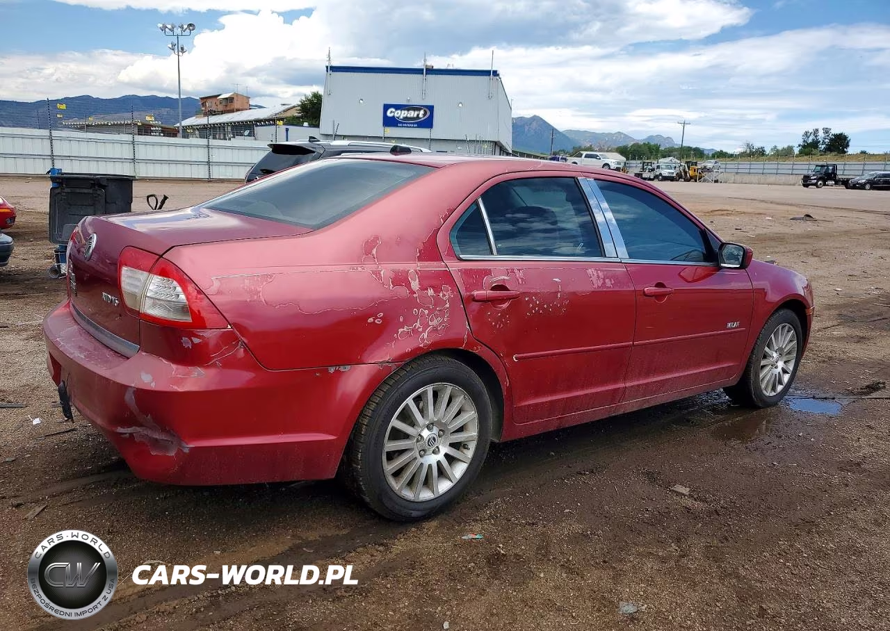 2007 Mercury Milan Premier VIN:3MEHM021X7R628878 - 3