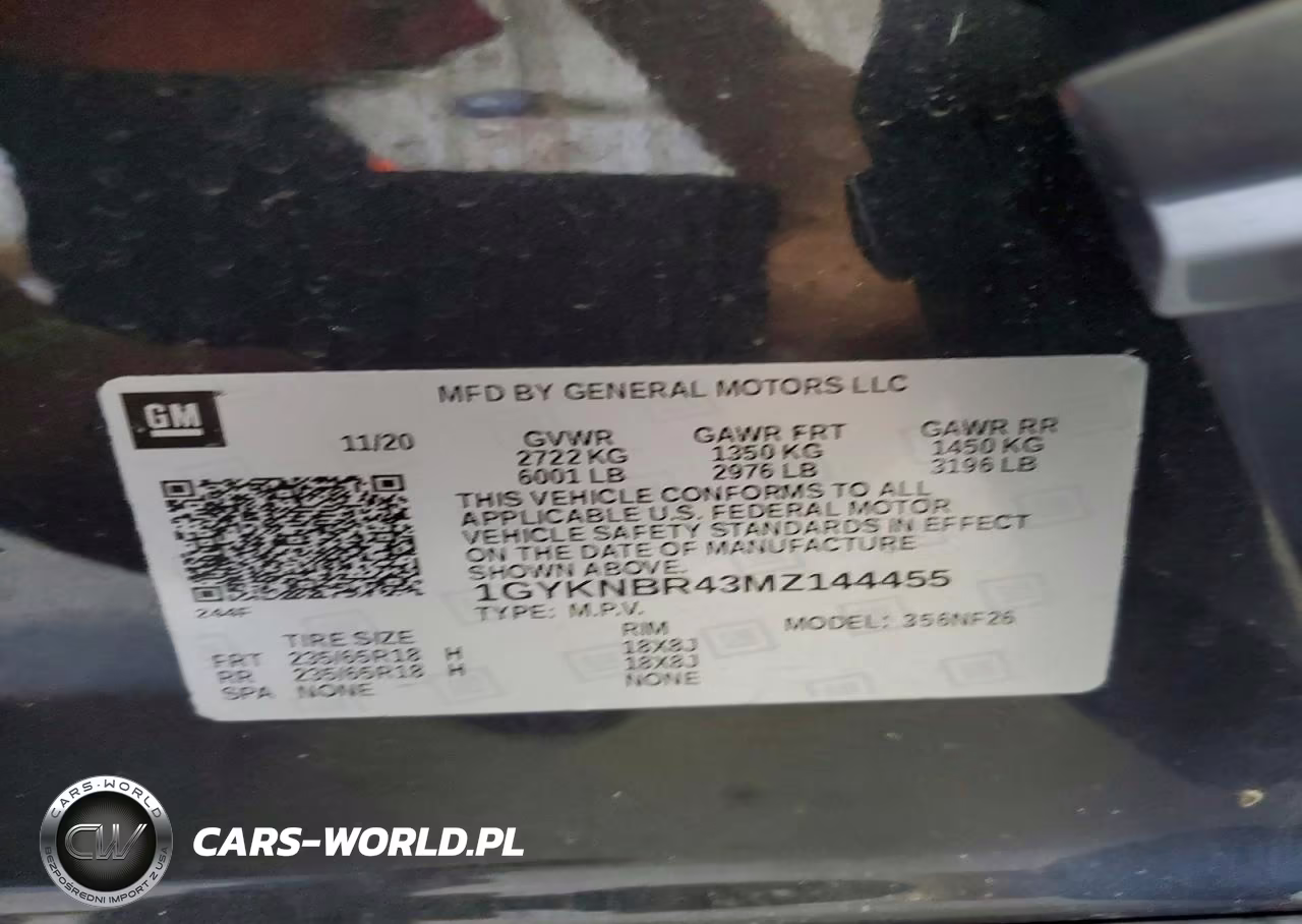 2021 Cadillac Xt5 Luxury VIN:1GYKNBR43MZ144455 - 12