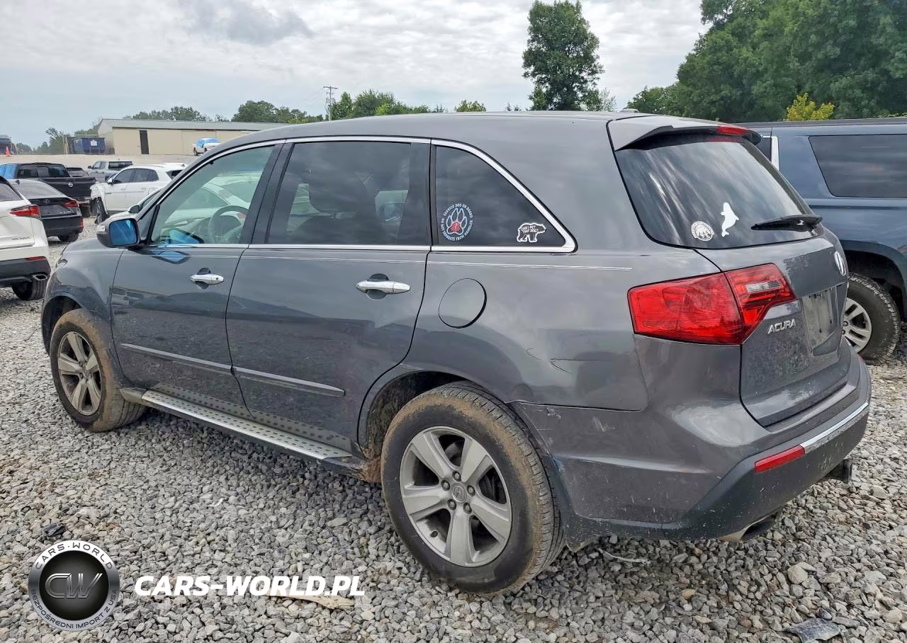 2011 Acura Mdx VIN:2HNYD2H29BH507609 - 2