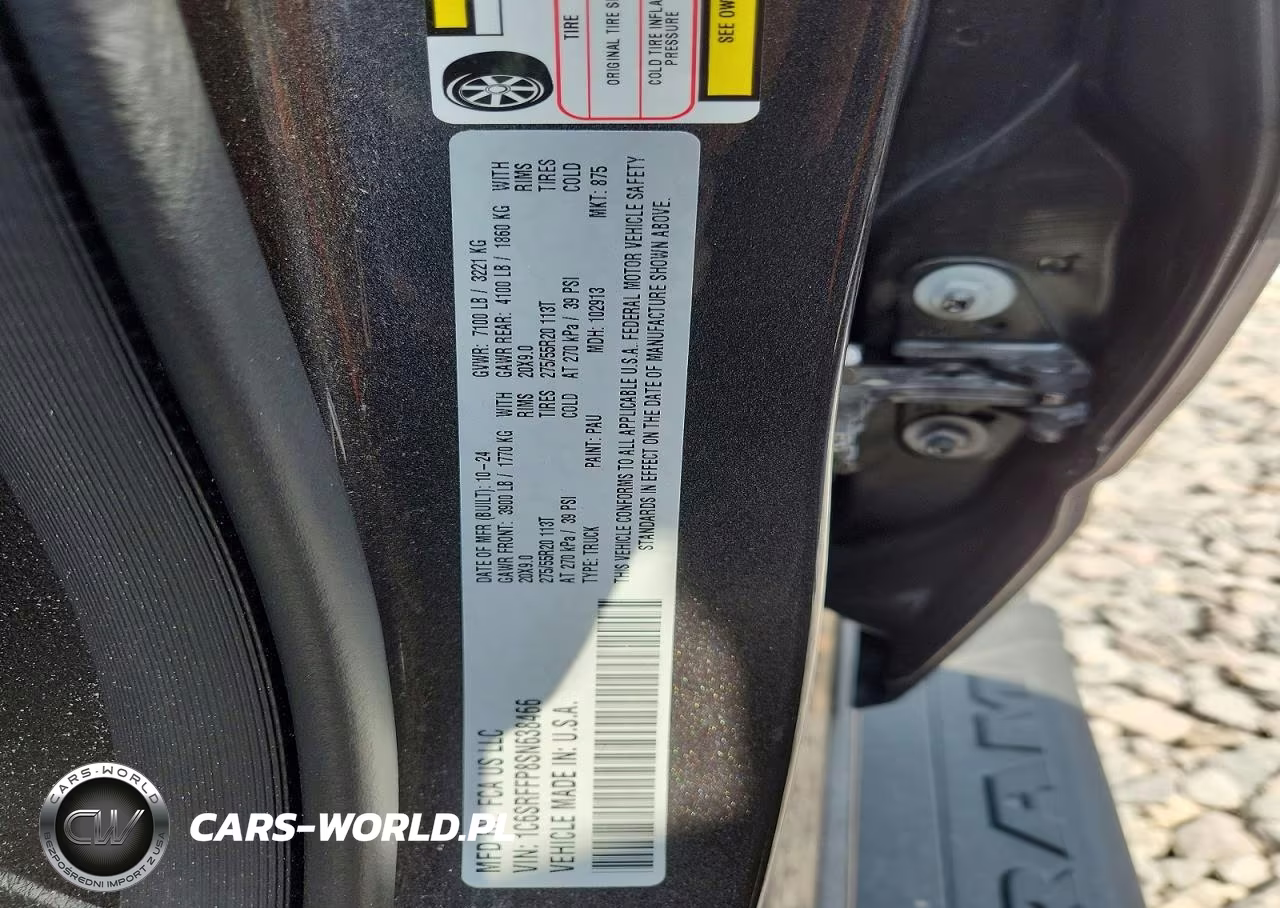 2025 Ram 1500 Big Horn-Lone Star VIN:1C6SRFFP8SN638466 - 12